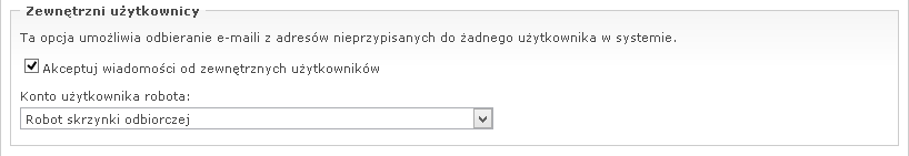 Zewnętrzni użytkownicy